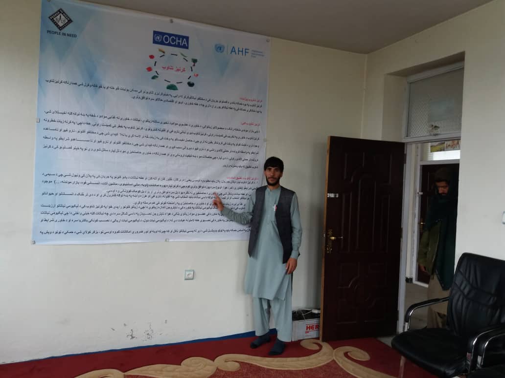 میدان وردګو ولایت کې د څلورو پروژو چارې پيل شوې