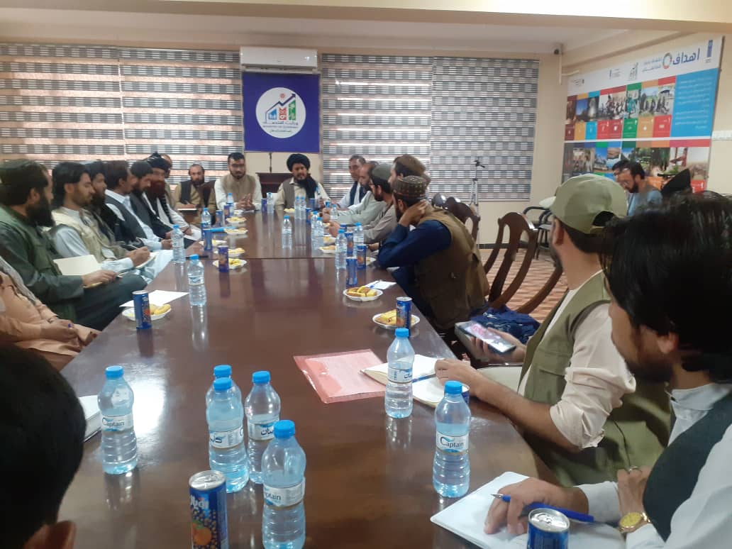 دیدار مسوولان ادارات توسعه ای زون شمال شرق با رئیس سازمان غذایی جهان در بغلان