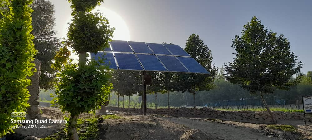 یک ذخیره آب در بدخشان آماده بهره برداری است