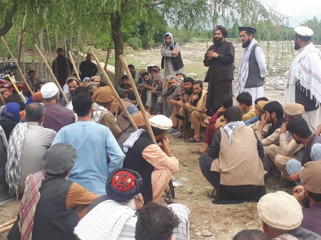 بررسی وضعیت آسیب دیده گان سیلاب های اخیر در ولسوالی نجراب کاپیسا