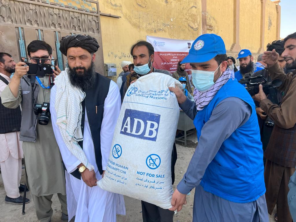 دیدار ریس زراعت کندز با ریس سازمان عذا و زراعت FAO در  افغانستان 