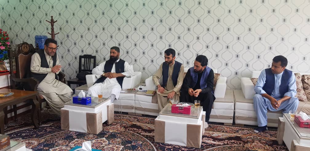 ‎ریس زراعت کندز با مسول دفتر NSDO دیدار کرد