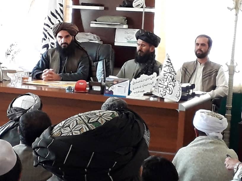 سفر ریس منابع بشری وزارت زراعت به فاریاب