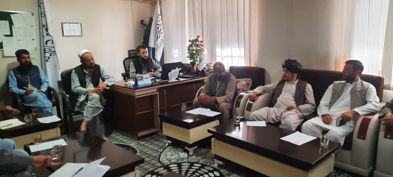 جلسه سکتور زراعت و انکشاف دهات سمنگان دایر شد