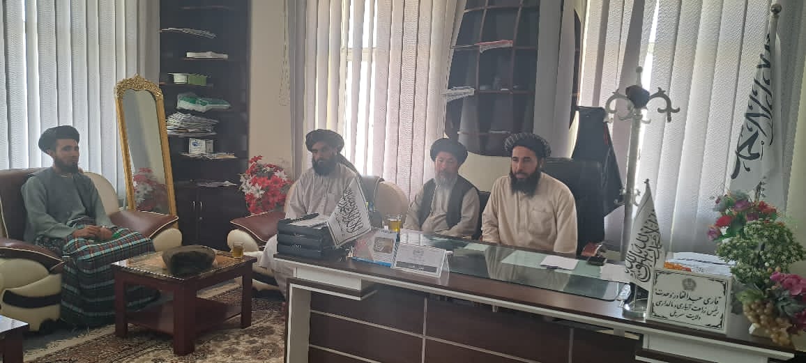 سفر ریس منابع بشری وزارت زراعت  به سرپل