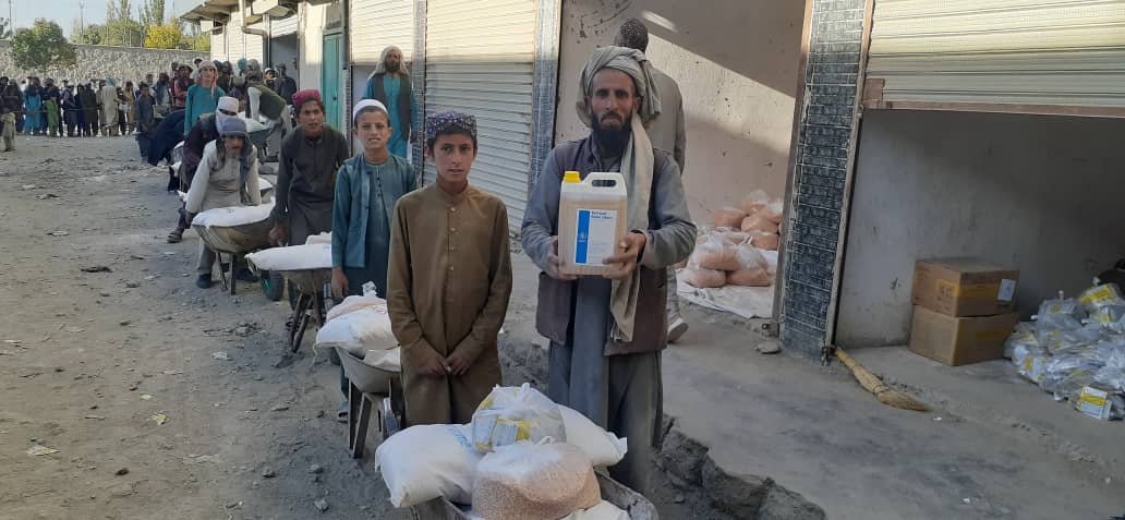 پکتیکا کې په څه باندې ۱۶ زره بېوزله کورنیو خوراکي توکي ووېشل شو