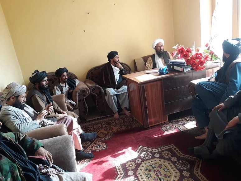 سفر رییس زراعت غور به ولسوالی های جنوبی آن ولایت