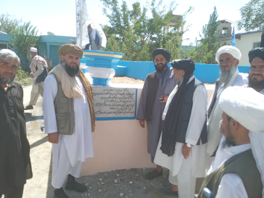 یک  حوض ذخیره آب در ولسوالی تگاب ولایت کاپیسا اعمار گردید