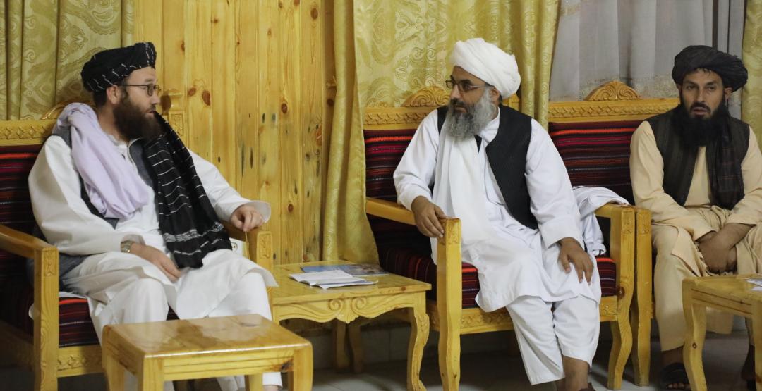 دکرنې سرپرست وزیر د هرات والي سره وکتل