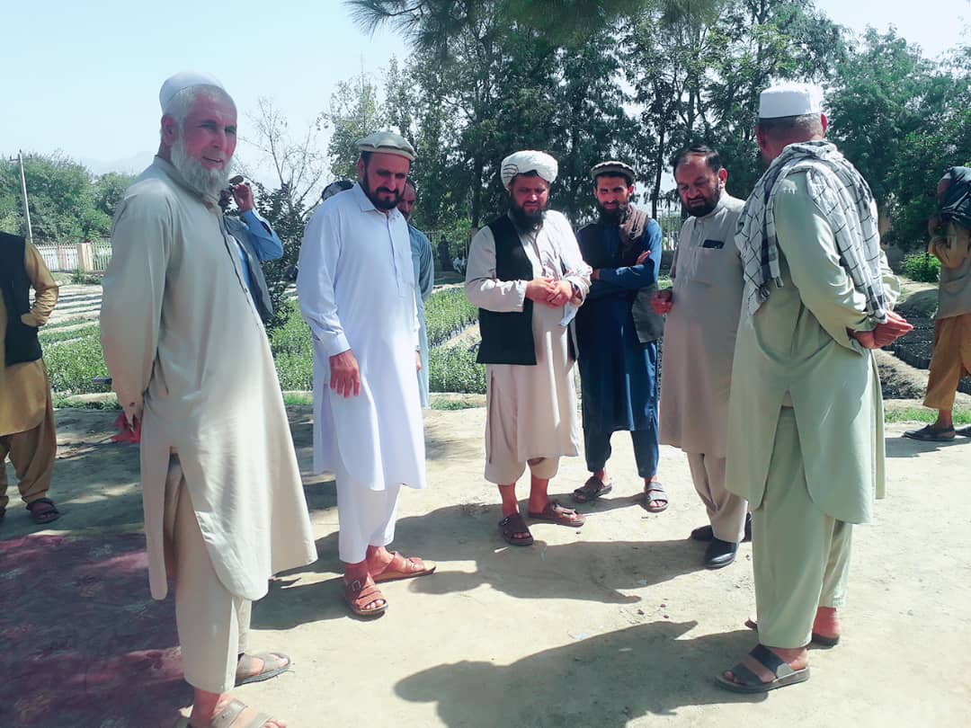 د لغمان دکرنې ریاست: د بیرو ځنګل د ترویج په پار په سراج بڼ کې د بیرې قوریه جوړه شوې