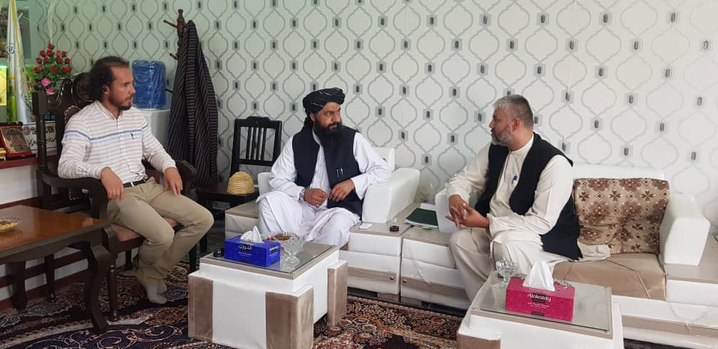 رییس زراعت کندز با ریس شرکت زراعتی ترکی هایدیل چایس دیدار کرد 