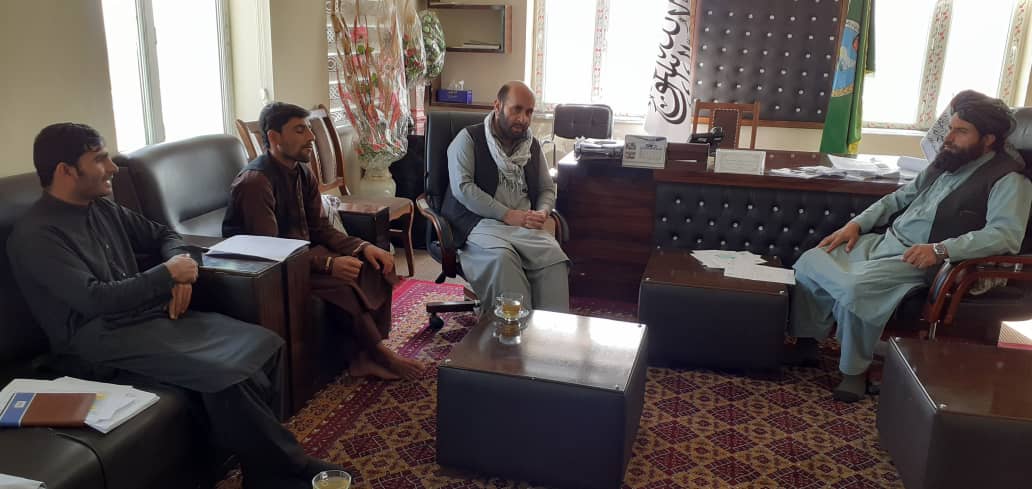 د لوګر دکرنې ریاست: د (FGA/WFP) مؤسسې له استازو سره پر پراختیایي پروژو خبرې وشوې