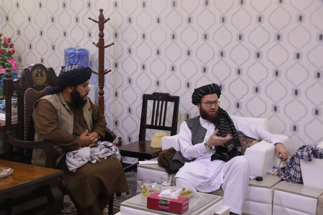 کندز لایت ته دکرنې وزارت د سرپرست وزیر سفر