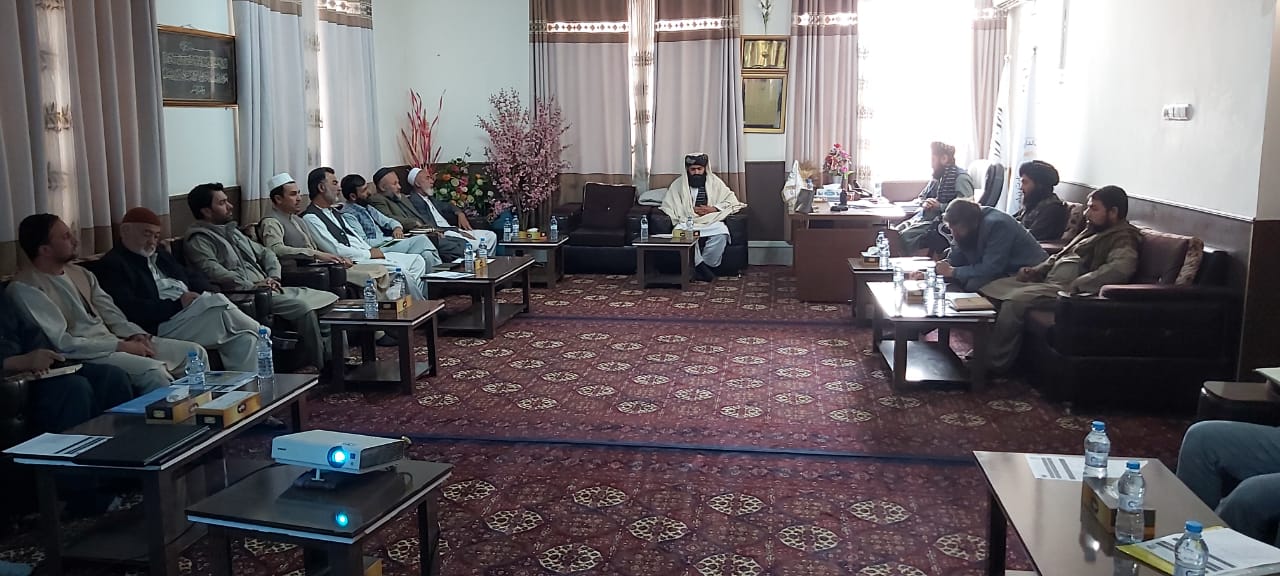 برگزاری جلسه سکتور زراعت و  انکشاف دهات بلخ 