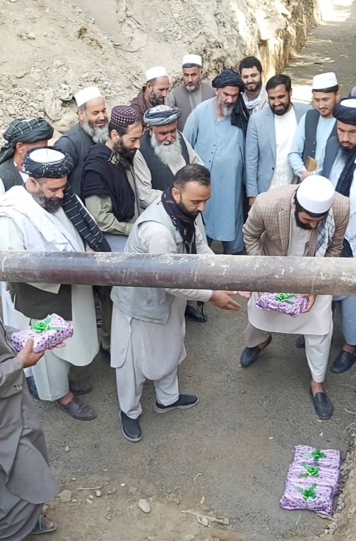 کار ساخت یک کانال آبیاری در ولسوالی دهدادی ولایت بلخ آغاز شد