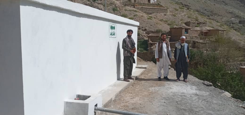 کار ساخت شش باب ذخیره آب در ولسوالی یفتل پایان ولایت بدخشان در حال تکمیل شدن است