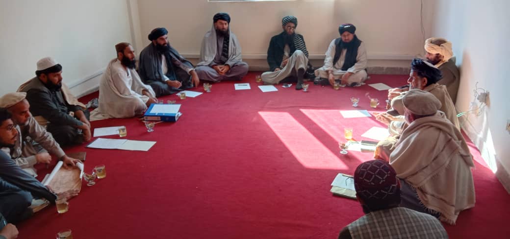 ننګرهار: د اماراتي، سلطانې، مرعي او وقفي ځمکو د غصب څخه د بېرته راګرځولو تخنيکي پلاوی څلورمه غونډه تر سره شوه