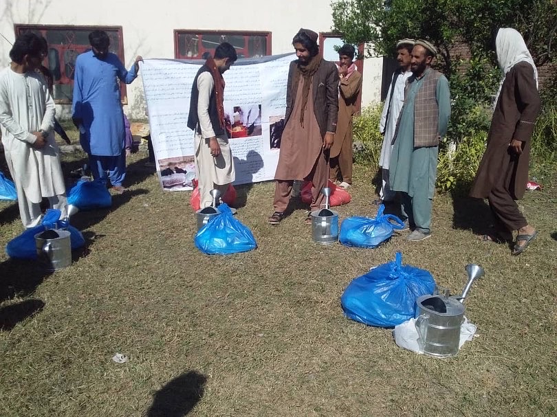 خوست کې یوشمېر مالداران وروزل شول