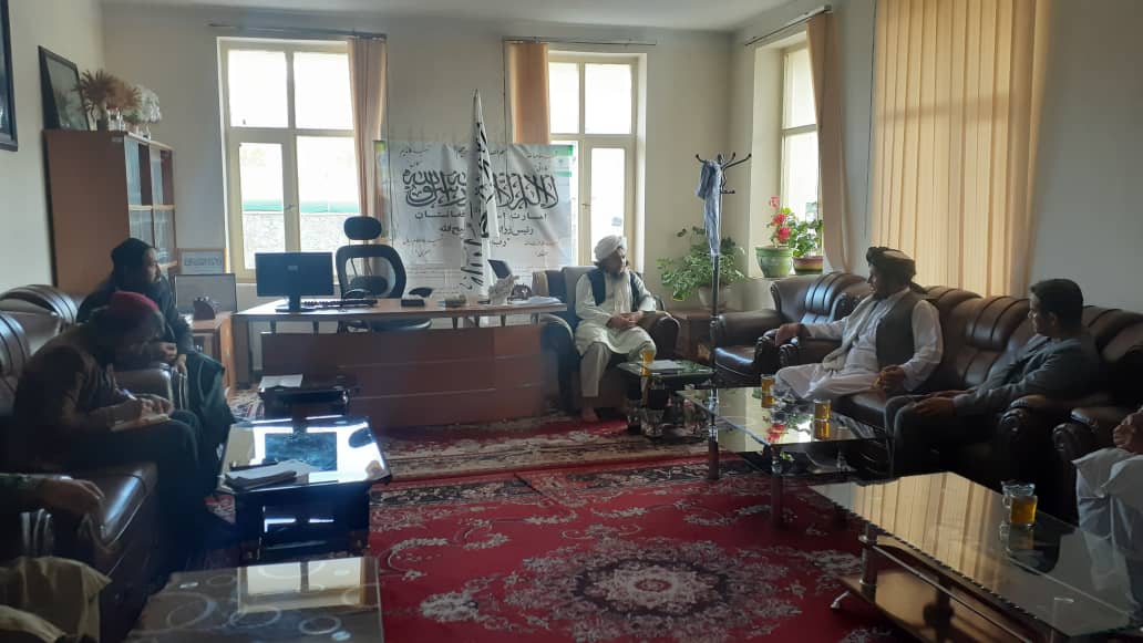 تدویر جلسه مسوولان ریاست زراعت بامیان و صندوق انکشاف زراعت(ADF) 