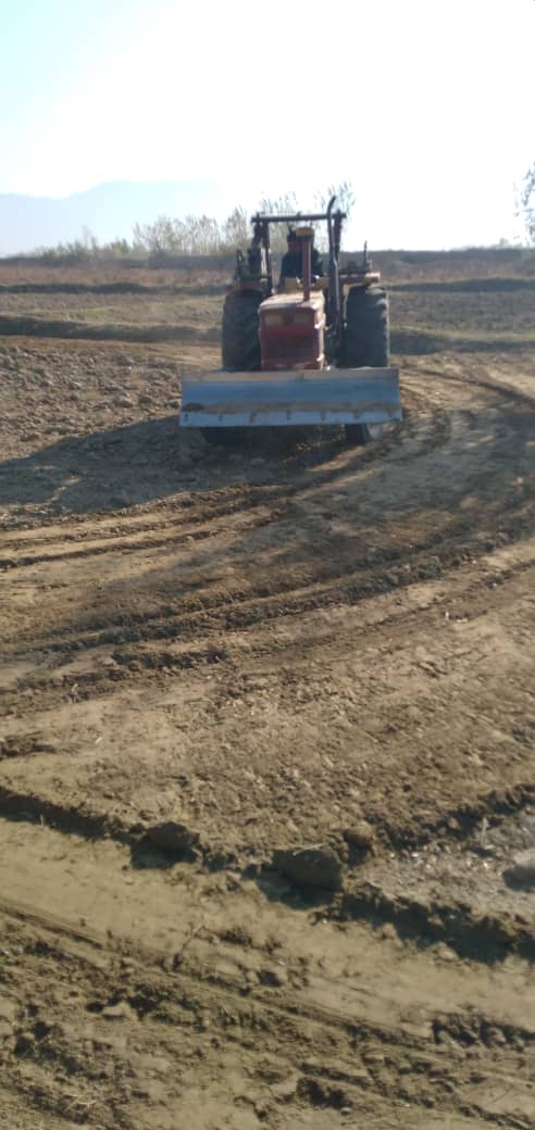 نظارت از جریان کشت تخم‌های اصلاح بذری گندم در ولسوالی قره باغ ولایت کابل 