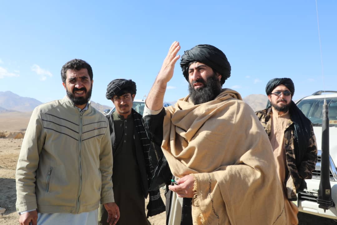 سفر معین مالی و اداری وزارت زراعت به ولایت غزنی 