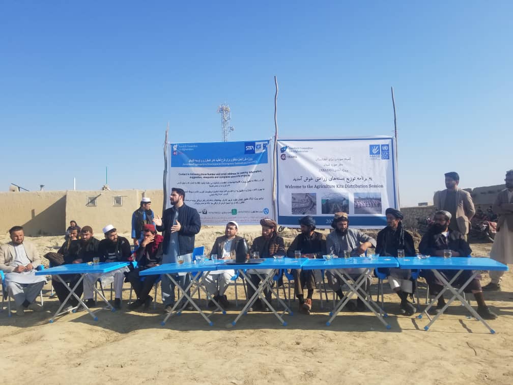 برای ۱۵۰ دهقان در جوزجان تخم اصلاح شده و کود کیمیاوی توزیع گردید