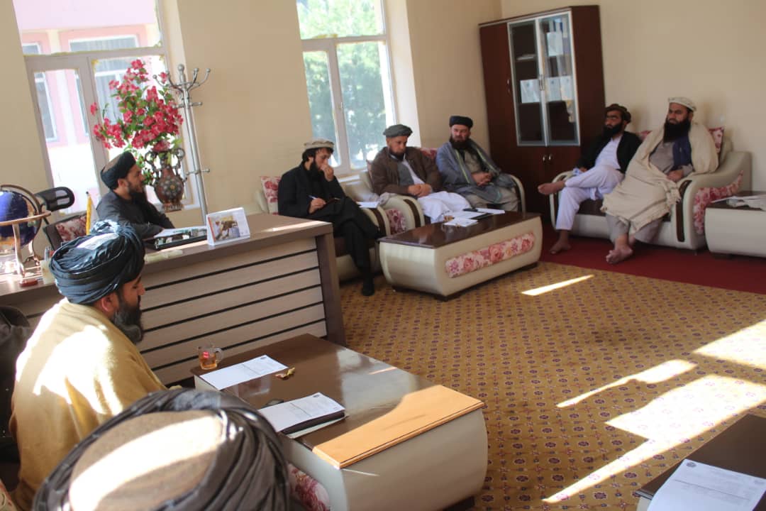 جلسه هیئت تخنیکی جلوگیری از غصب و بازپس گیری زمین‌های غصب شده در پنجشیر