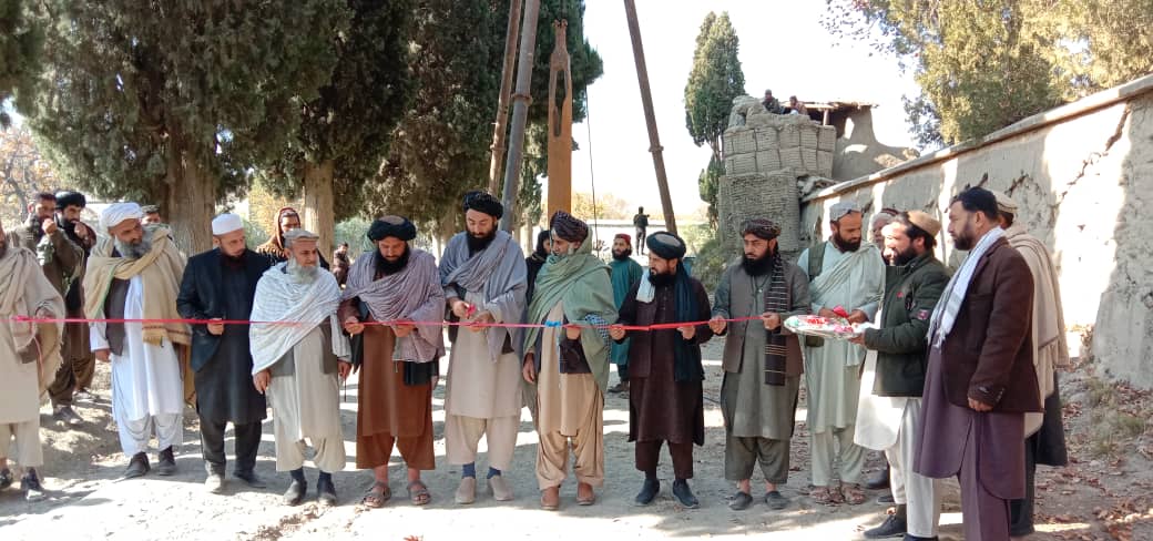 د ننګرهار دکرنې ریاست: د مملې بڼ د اوبوخوړ ستونزه هوارېږي