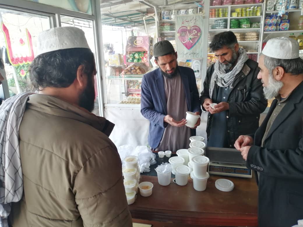 از مراکز پروسیس و فروش لبنیات در مرکز‌ کندز نظارت شد  