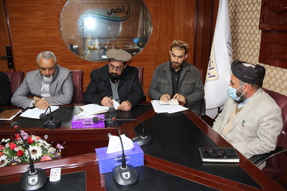 تدویر جلسه در اداره ارضی به‌منظور ترتیب طرح بودیجه سال آینده 