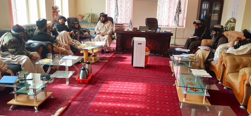 د پکتیکا ولایت د غصب د مخنیوي او غصب شوو ځمکو د بېرته راګرځولو کمېټې پنځمه غونډه