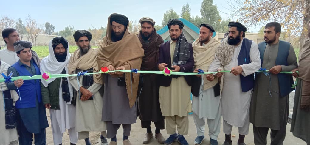 د ننګرهار بټي کوټ کې د اوبولګولو د کانال د بیارغونې چارې بشپړ او ګټې اخیستنې ته وسپارل شو