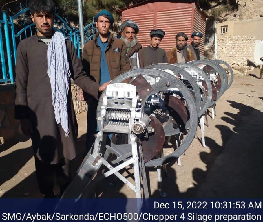 توزیع چاپرهای  سایلچ ساز در سه شواری مرکز ایبک 