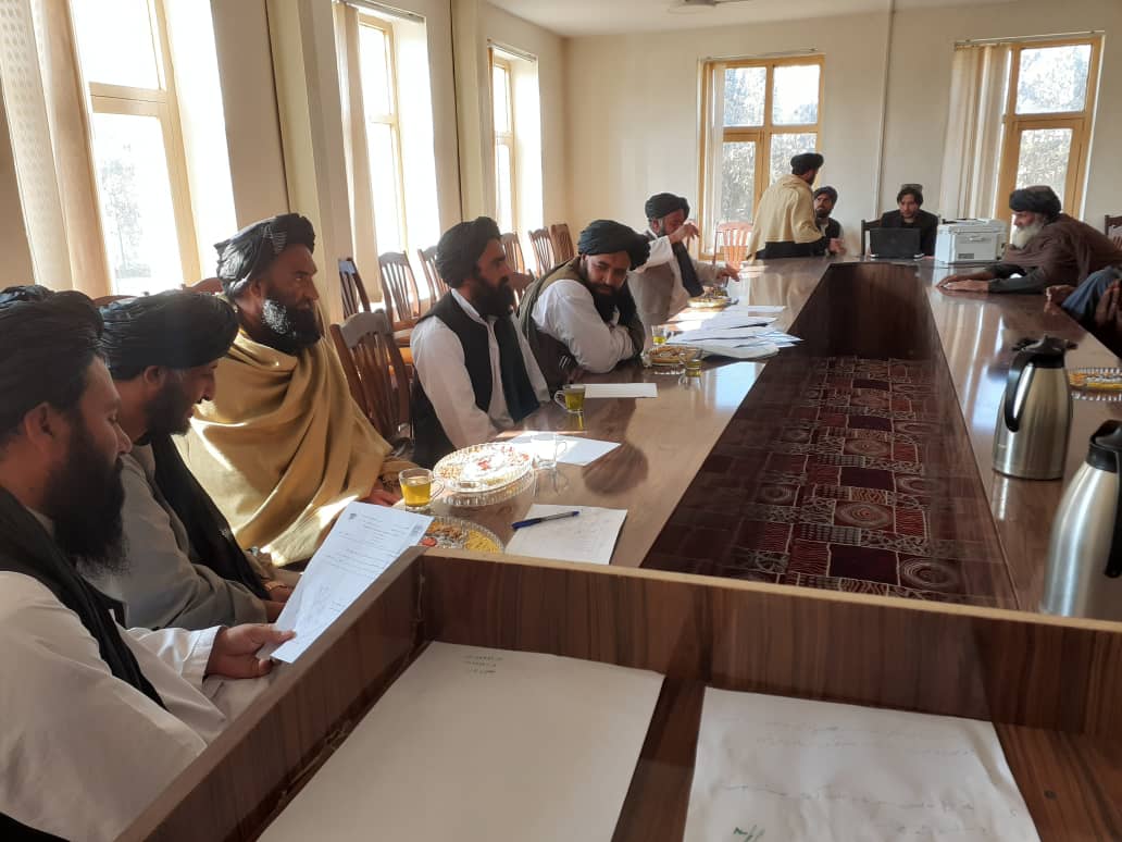 زابل کې د غصب مخنیوی او غصب شویو ځمکو د استرداد تخنیکي ټیم غونډه