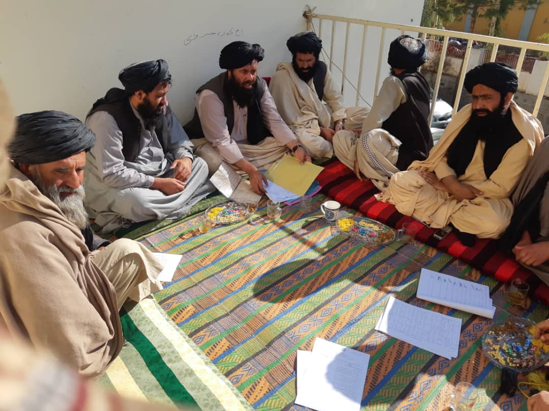 ارزګان کې د اماراتي ځمکو د غصب مخنیوي په موخه ناسته ترسره شوه 