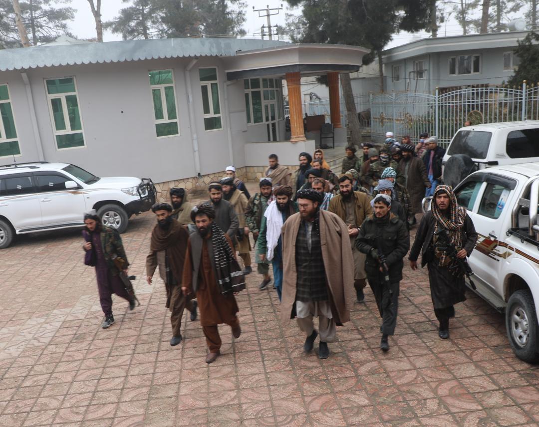 فاریاب ولایت ته د کرنې وزیر سفر 