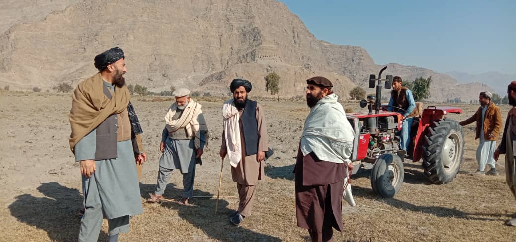 د ننګرهار مهمندرې کې د اوبولګولو د کانال او سربند د بیارغونې چارې بشپړ او ګټې اخیستنې ته وسپارل شول