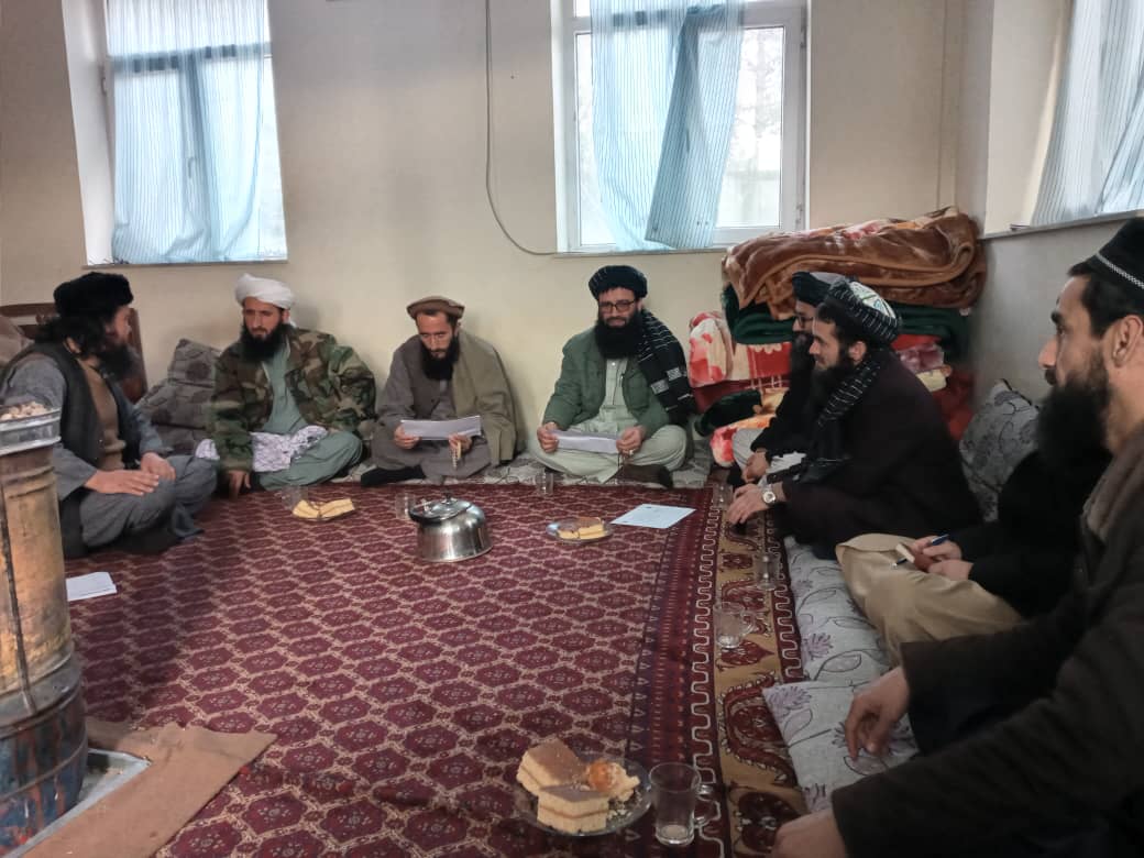 برگزاری جلسه جلوگیری از غصب و بازپس گیری زمینهای غصب شده در بدخشان