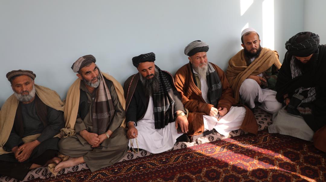 دیدار وزیر زراعت با باشندهگان زراعت پیشه ولایت سمنگان