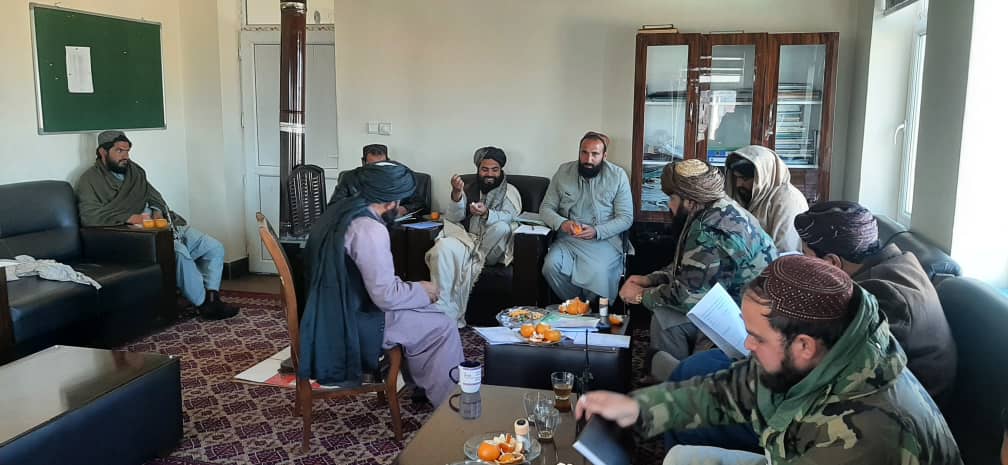 لوګر کې دځمکو د غصب مخنیوی او د غصب شویو ځمکو بېرته راګرځولو تخنیکي پلاوی اونیزه غونډه تر سره شوه