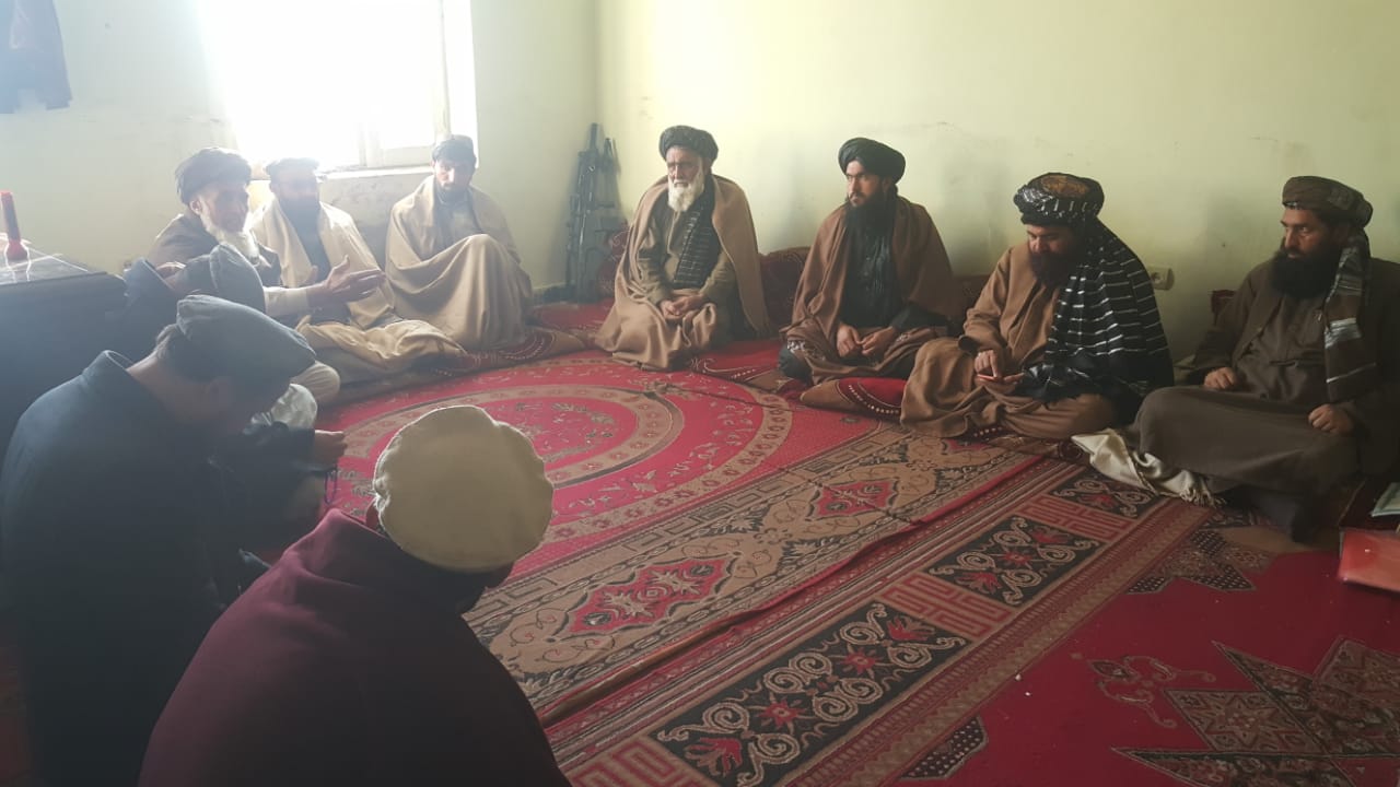 خوست کې د ځمکې د غصب مخنیوی او غصب شویو ځمکو د بېرته را ګرځولو تخنیکي پلاوي غونډه 