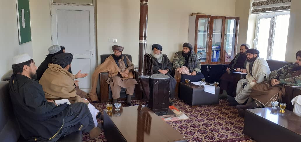 د لوګر ولایت د غصب مخنیوی او د غصب شویو ځمکو د بېرته راګرځولو تخنیکي پلاوی اوونیزه غونډه 