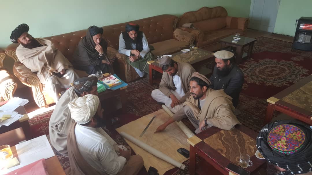 خوست کې د ځمکې د غصب مخنیوی او غصب شویو ځمکو د بېرته را ګرځولو د تخنیکي هڅې 