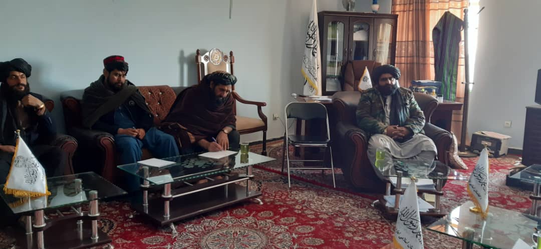 تدویر جلسه هیئت تخنیکی جلو گیری از غصب و استرداد املاک امارتی در ولایت دایکندی