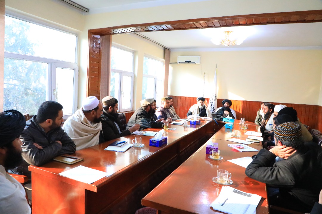 دکرنې وزارت د بودیجې کانسپټ نوټونو د ترتیب په پار غونډه ائره شوه