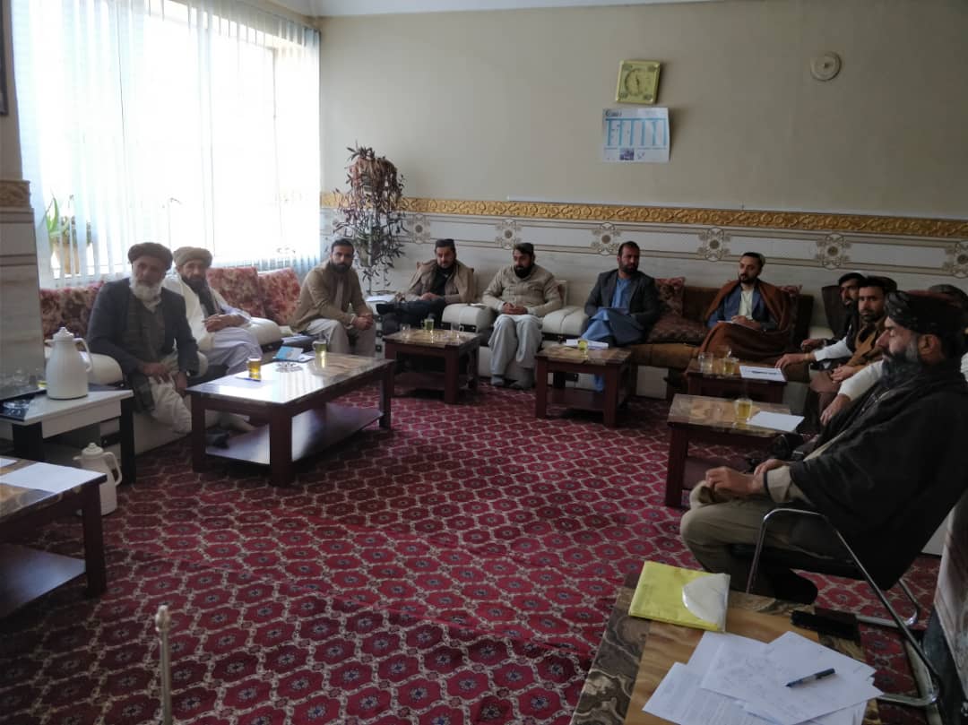 د هلمند کرنې ریاست کې سکټوري غونډه ترسره شوه