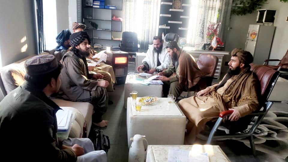 بغلان کې د ځمکې غصب مخنیوی او د غصب شویو ځمکو بېرته راګرځولو تخنیکي پلاوی اوونیزه غونډه دائره شوه