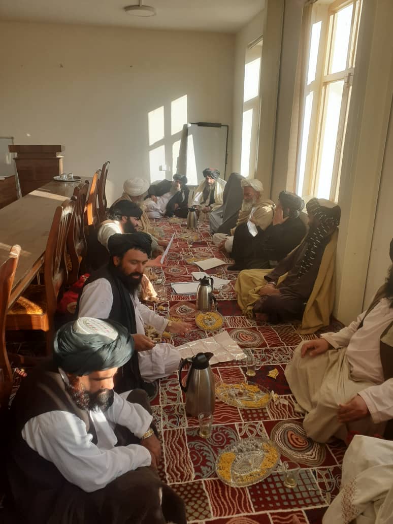 د زابل ولایت د غصب د مخنیوي او غصب شوو ځمکو د استرداد تخنیکي ټیم غونډه