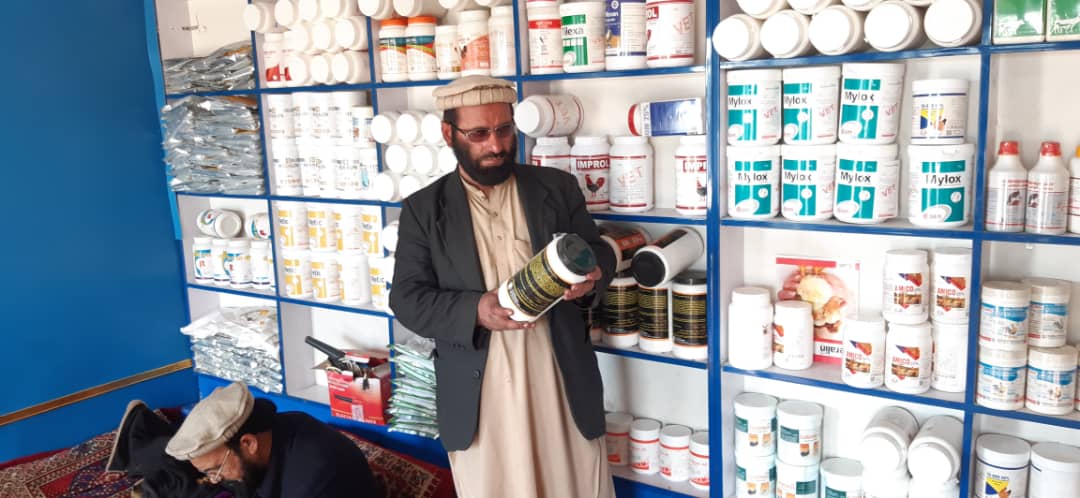 خوست کې د حیواني درمل پلورونکو څارنه و شوه