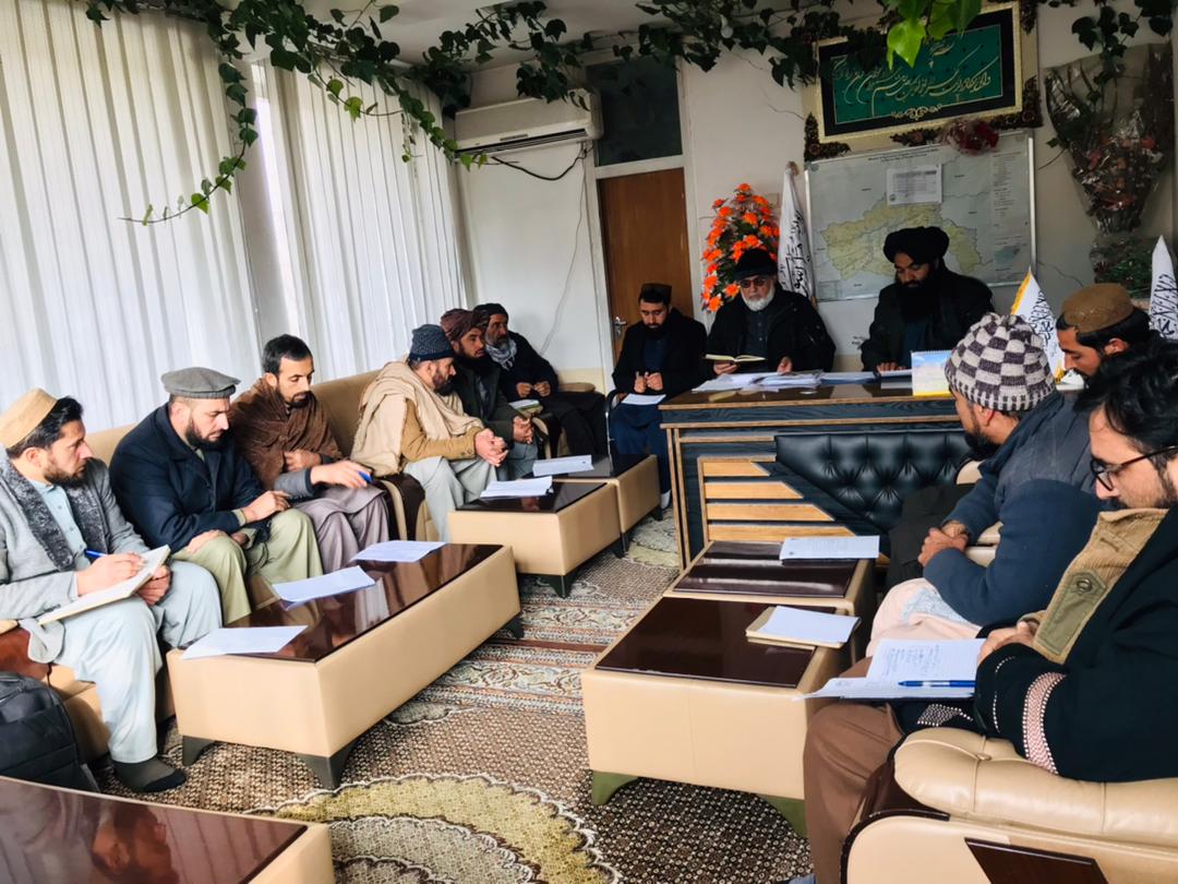 جلسه سکتور زراعت و انکشاف دهات در پروان دایر شد